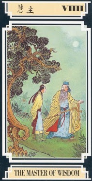 The Hermit in the deck Golden Dragon Tarot