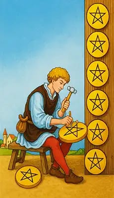 Eight of Pentacles