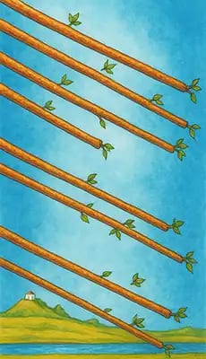 Eight of Wands