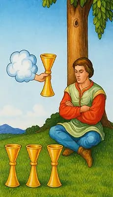 Four of Cups