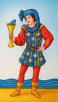 Page of Cups