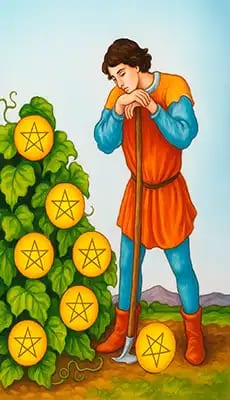 Seven of Pentacles