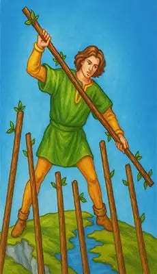 Seven of Wands