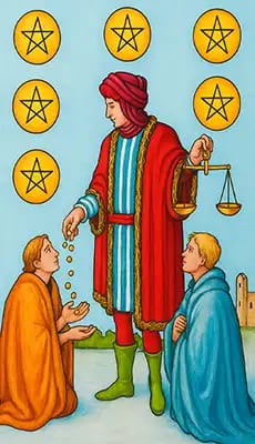 Six of Pentacles