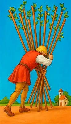 Ten of Wands