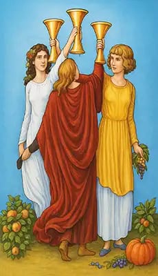 Three of Cups