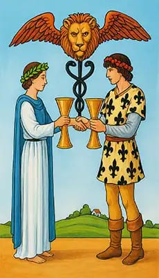 Two of Cups