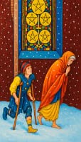 Five of Pentacles Card