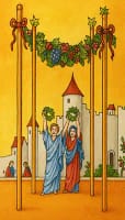 Four of Wands Tarot Card