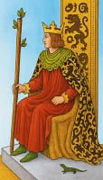 King of Wands Card