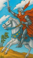 Knight of Swords Tarot Card