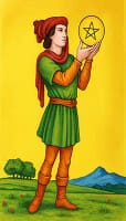 Page of Pentacles Card