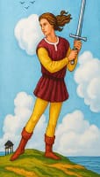 Page of Swords Card