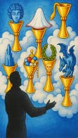 Seven of Cups Card