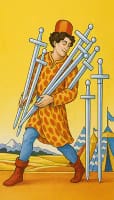 Seven of Swords Card