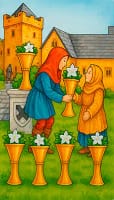 Six of Cups Card
