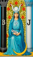 The High Priestess Tarot Card