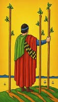 Three of Wands Card