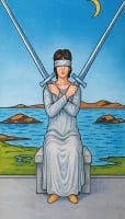 Two of Swords Card