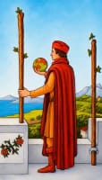 Two of Wands Tarot Card