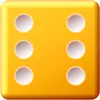 Second die: 6