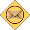 Letter in a Ring card