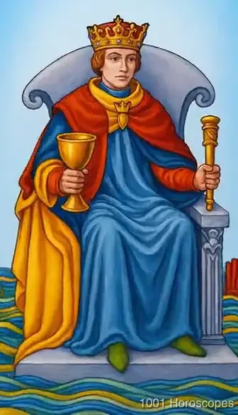 AniMagic Tarot card The King of Cups