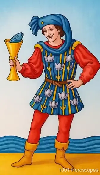 AniMagic Tarot card The Page of Cups