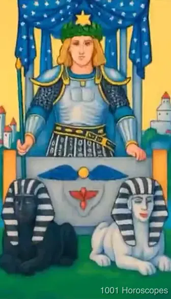 AniMagic Tarot card The Chariot