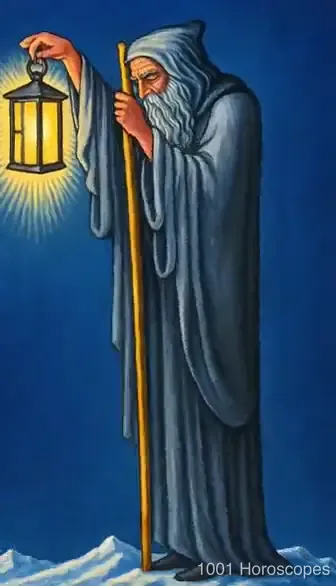 AniMagic Tarot card The Hermit