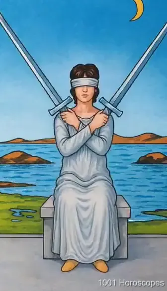 AniMagic Tarot card The Two of Swords